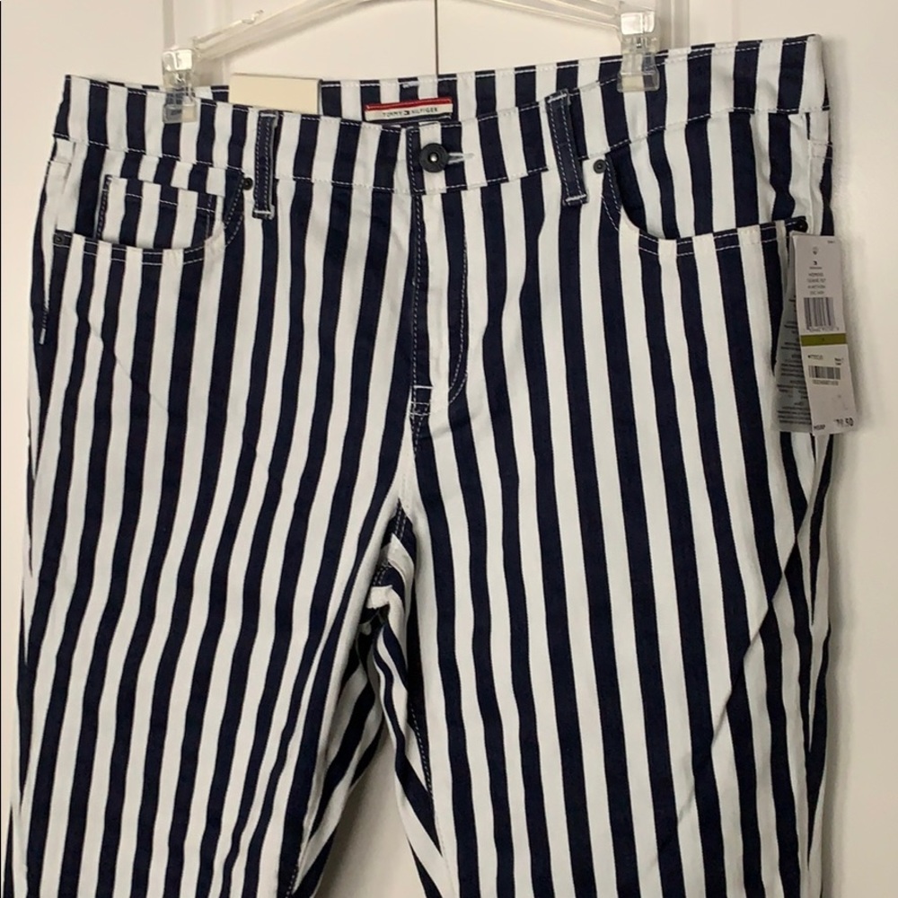 Tommy Hilfiger As Art Work Nautical Striped Skinny - Picture 2 of 8